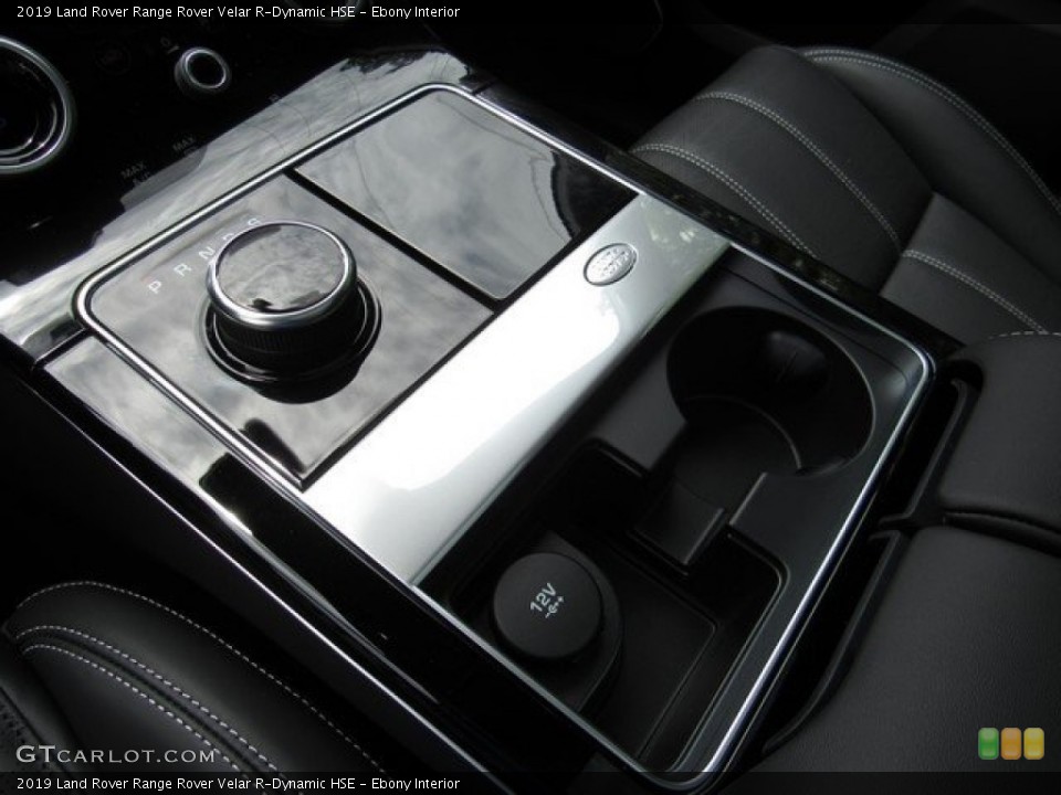 Ebony Interior Transmission for the 2019 Land Rover Range Rover Velar R-Dynamic HSE #129396086