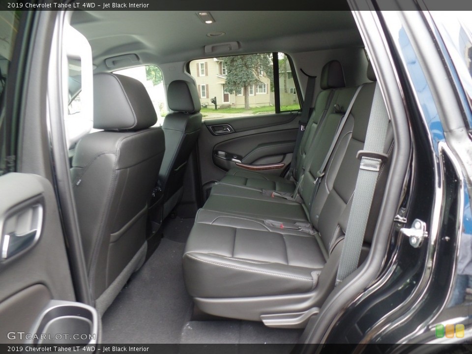 Jet Black Interior Rear Seat for the 2019 Chevrolet Tahoe LT 4WD #129396131
