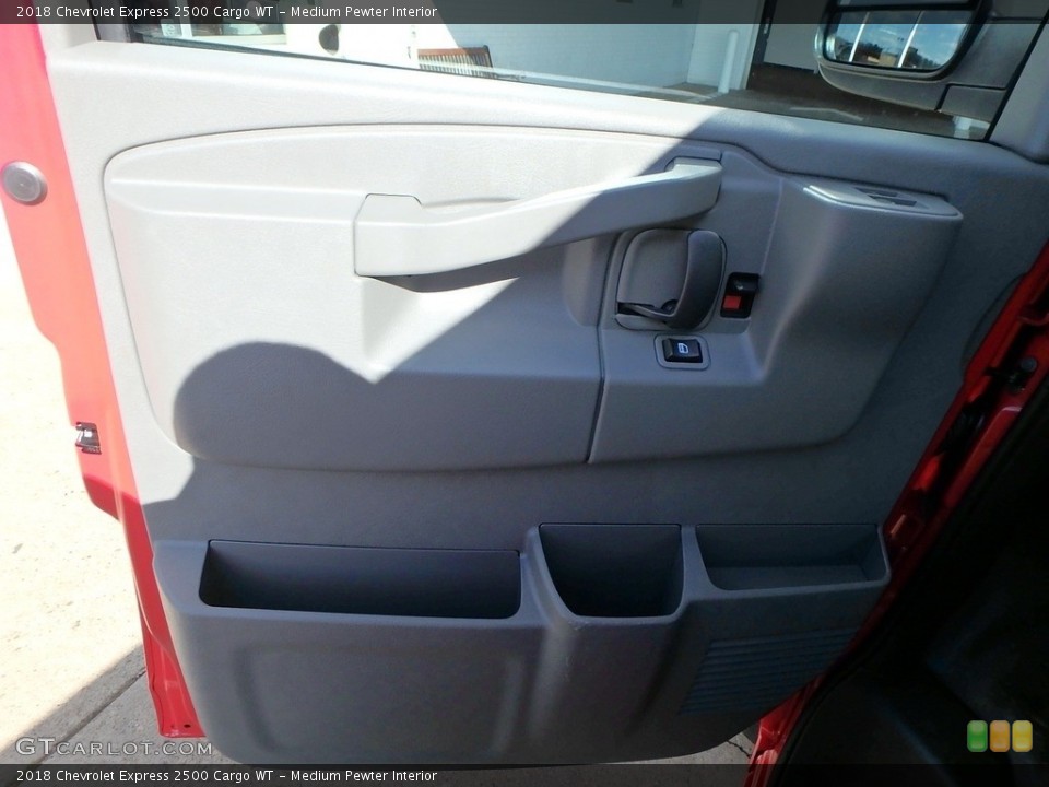 Medium Pewter Interior Door Panel for the 2018 Chevrolet Express 2500 Cargo WT #129396968