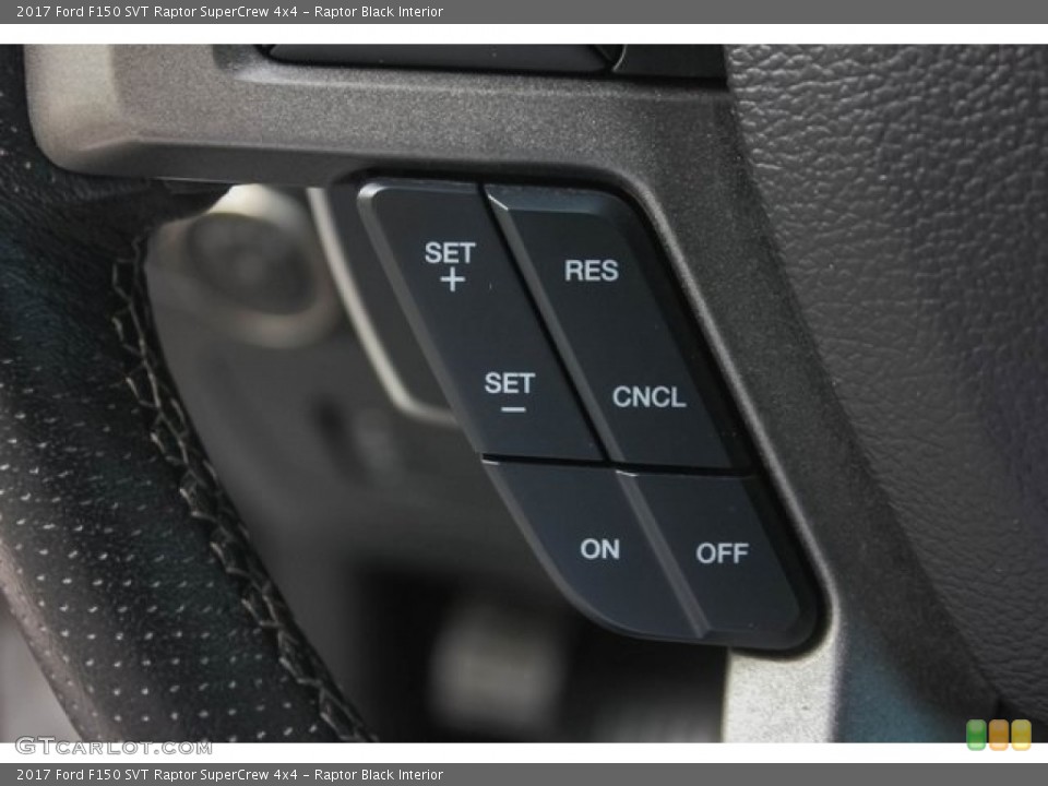 Raptor Black Interior Steering Wheel for the 2017 Ford F150 SVT Raptor SuperCrew 4x4 #129401078