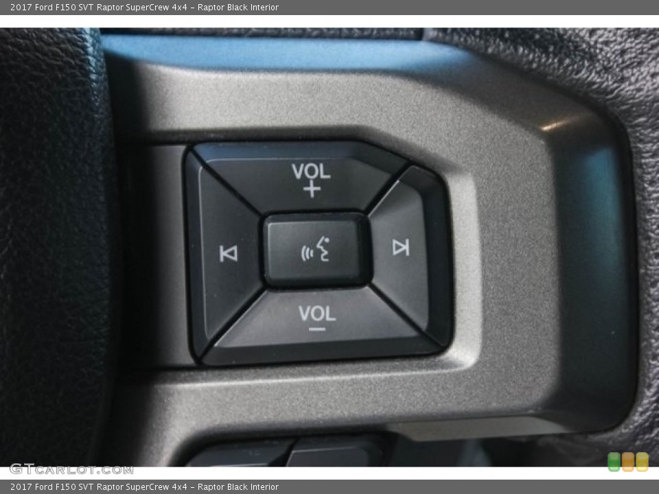 Raptor Black Interior Steering Wheel for the 2017 Ford F150 SVT Raptor SuperCrew 4x4 #129401090