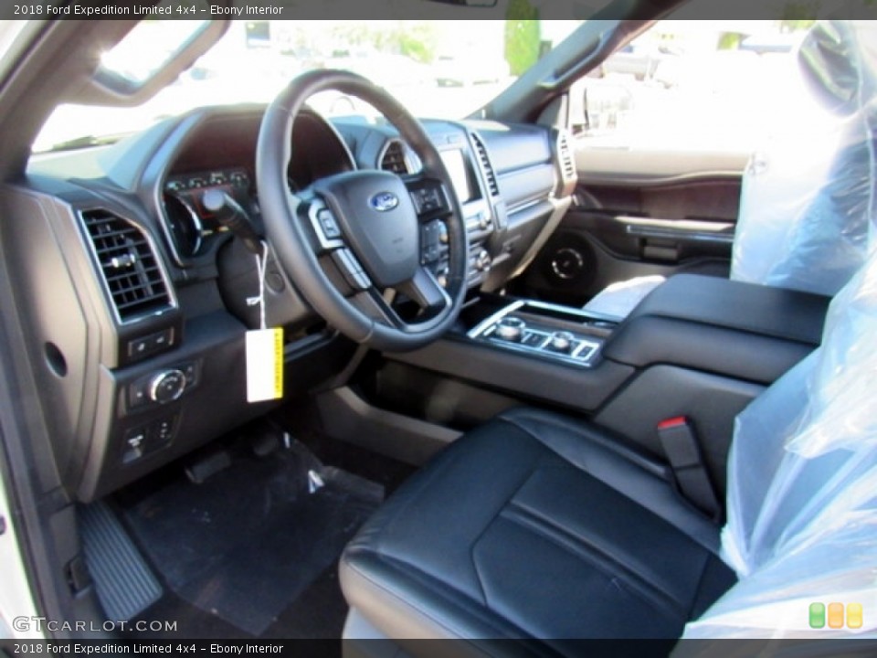 Ebony Interior Photo for the 2018 Ford Expedition Limited 4x4 #129414949
