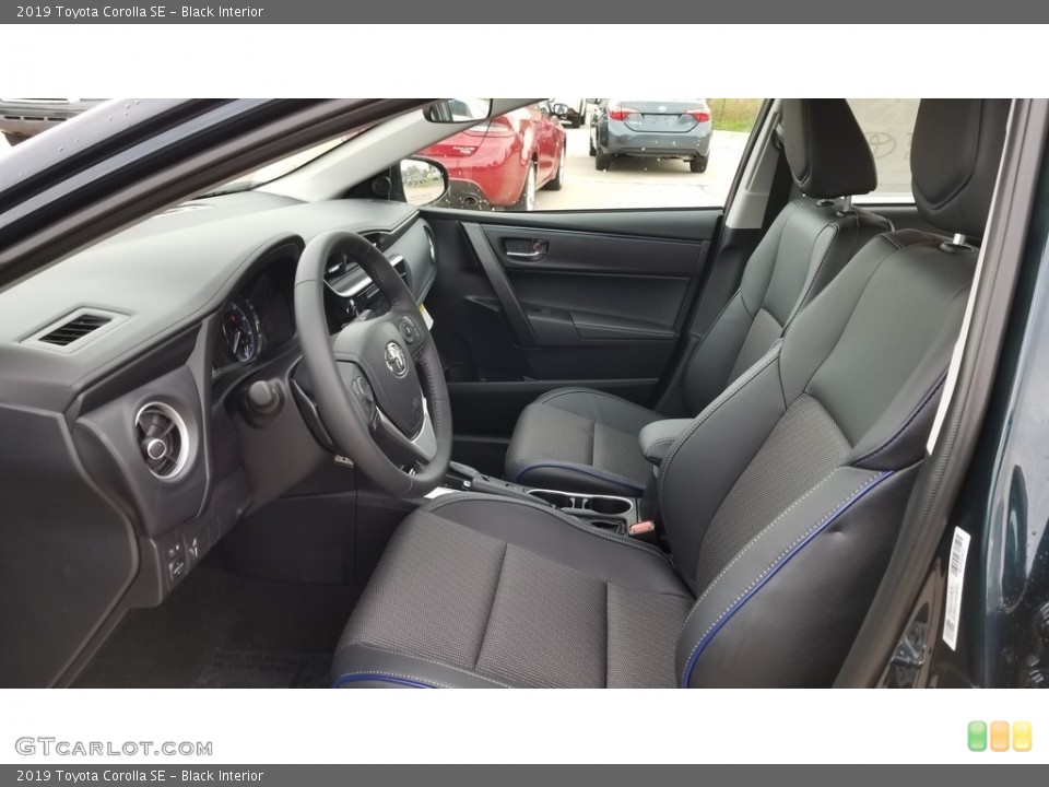 Black Interior Photo for the 2019 Toyota Corolla SE #129419777