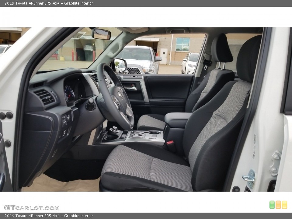 Graphite Interior Photo for the 2019 Toyota 4Runner SR5 4x4 #129420477