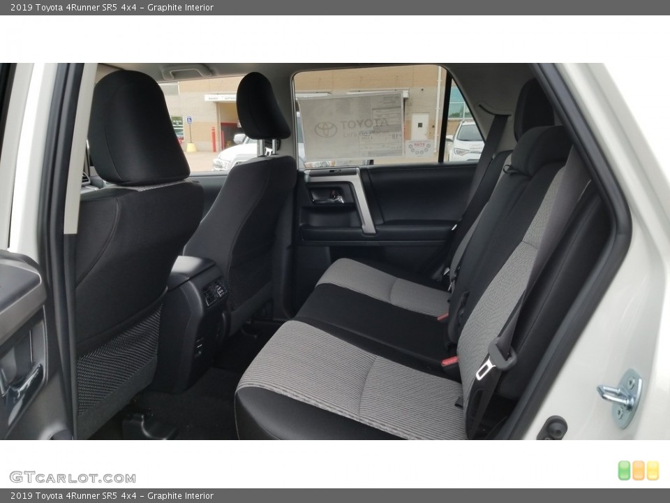 Graphite Interior Rear Seat for the 2019 Toyota 4Runner SR5 4x4 #129420492