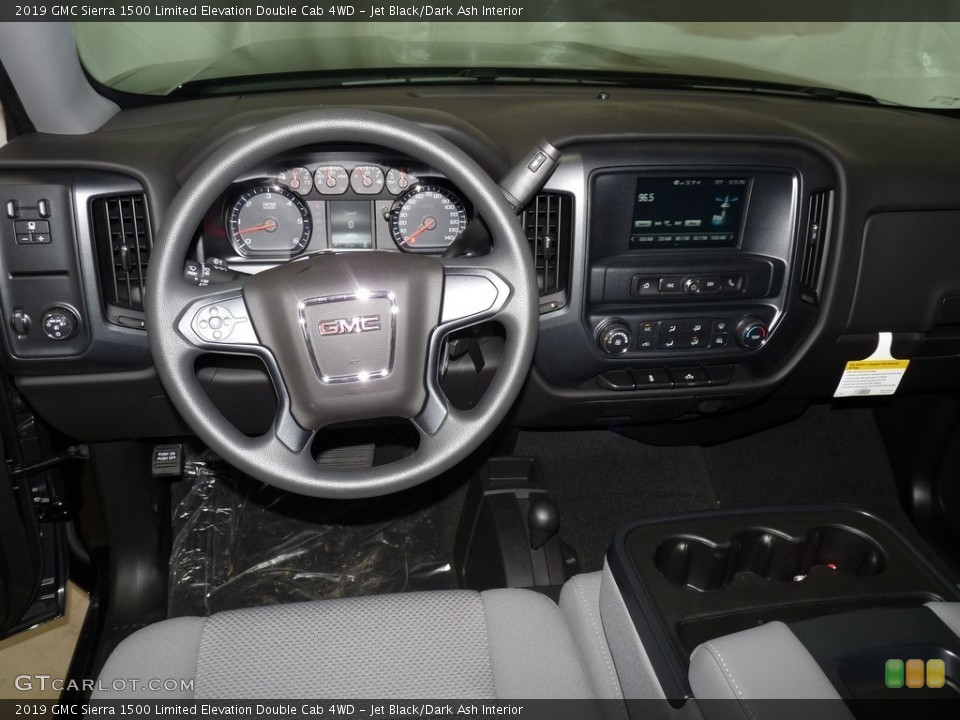 Jet Black/Dark Ash Interior Dashboard for the 2019 GMC Sierra 1500 Limited Elevation Double Cab 4WD #129430767