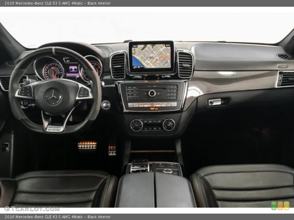 Black Interior Dashboard for the 2016 Mercedes-Benz GLE 63 S AMG 4Matic #129430932