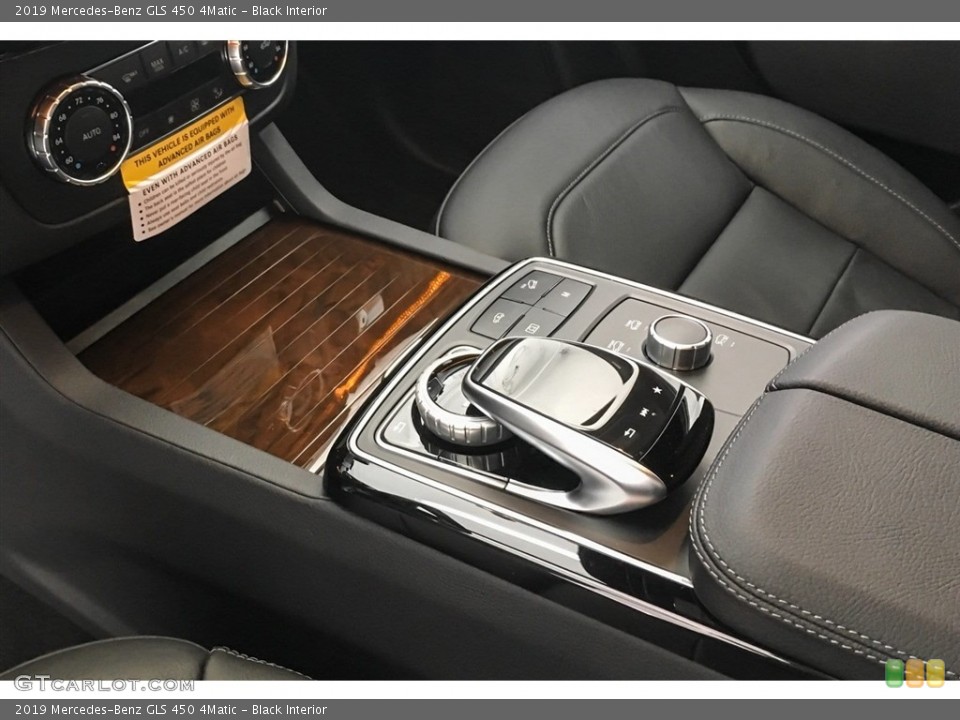 Black Interior Controls for the 2019 Mercedes-Benz GLS 450 4Matic #129433653