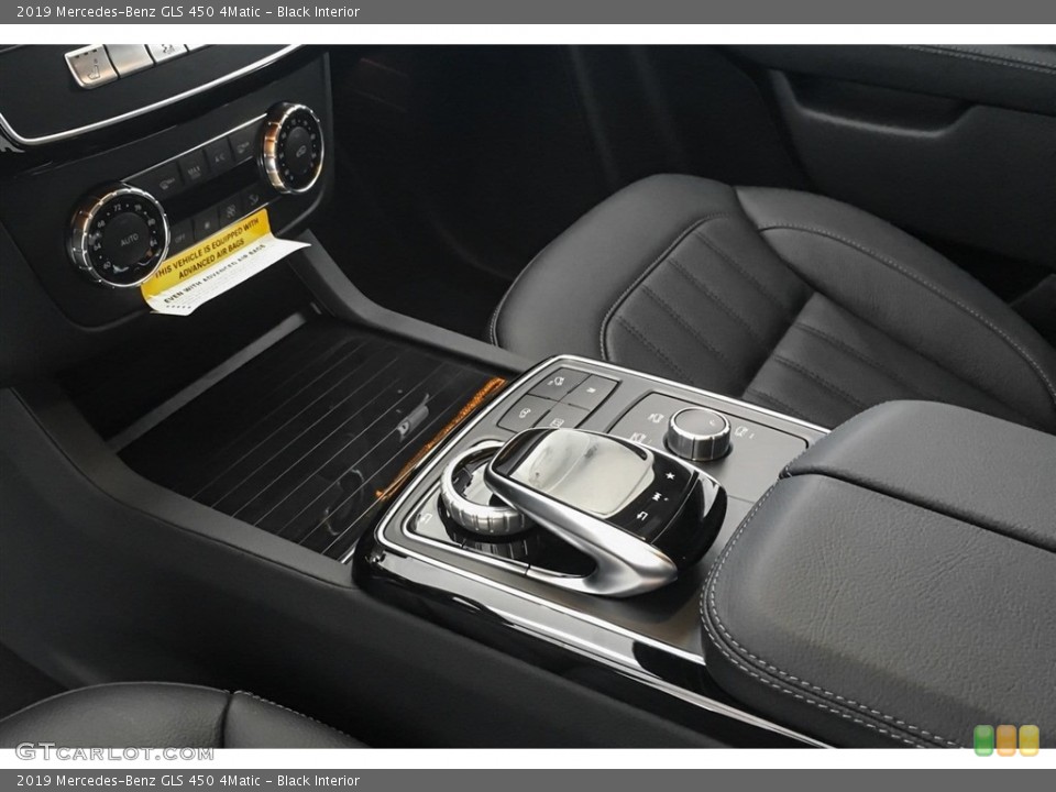 Black Interior Controls for the 2019 Mercedes-Benz GLS 450 4Matic #129433911