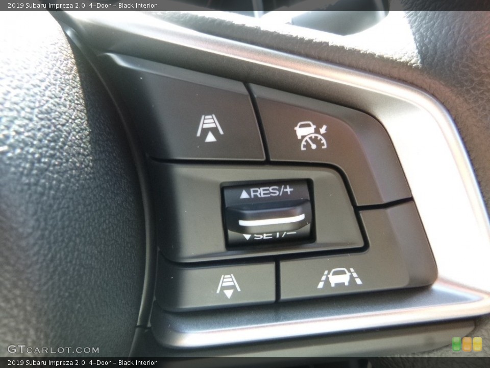 Black Interior Steering Wheel for the 2019 Subaru Impreza 2.0i 4-Door #129446207