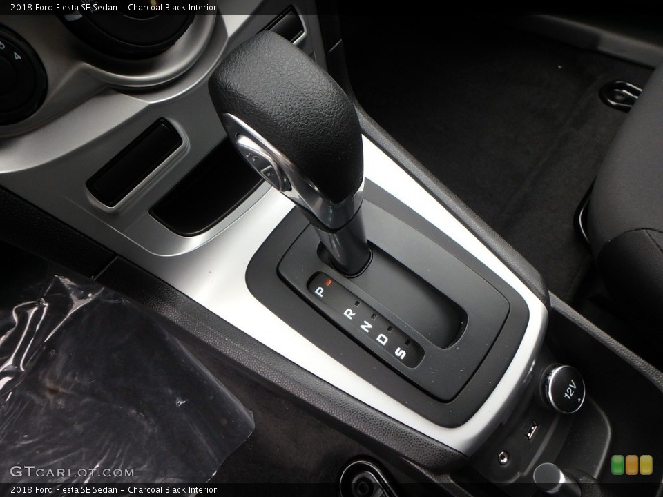 Charcoal Black Interior Transmission for the 2018 Ford Fiesta SE Sedan #129449855