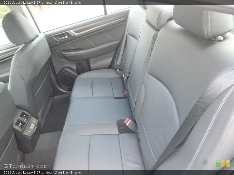 Slate Black Interior Rear Seat for the 2019 Subaru Legacy 3.6R Limited #129450632