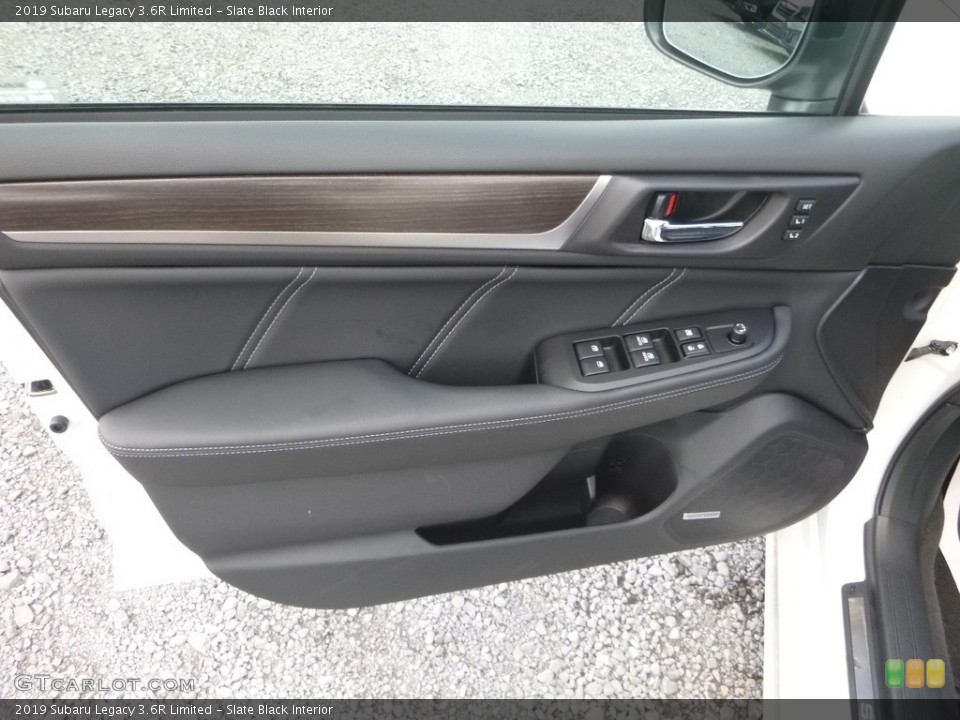 Slate Black Interior Door Panel for the 2019 Subaru Legacy 3.6R Limited #129450650