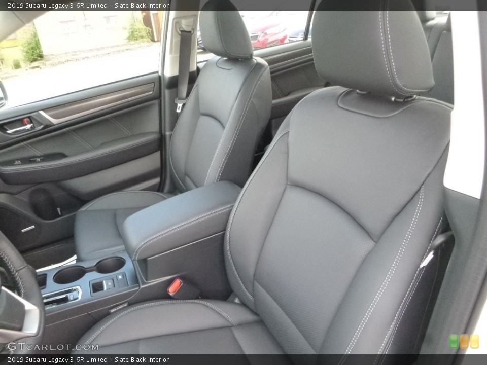 Slate Black Interior Front Seat for the 2019 Subaru Legacy 3.6R Limited #129450680