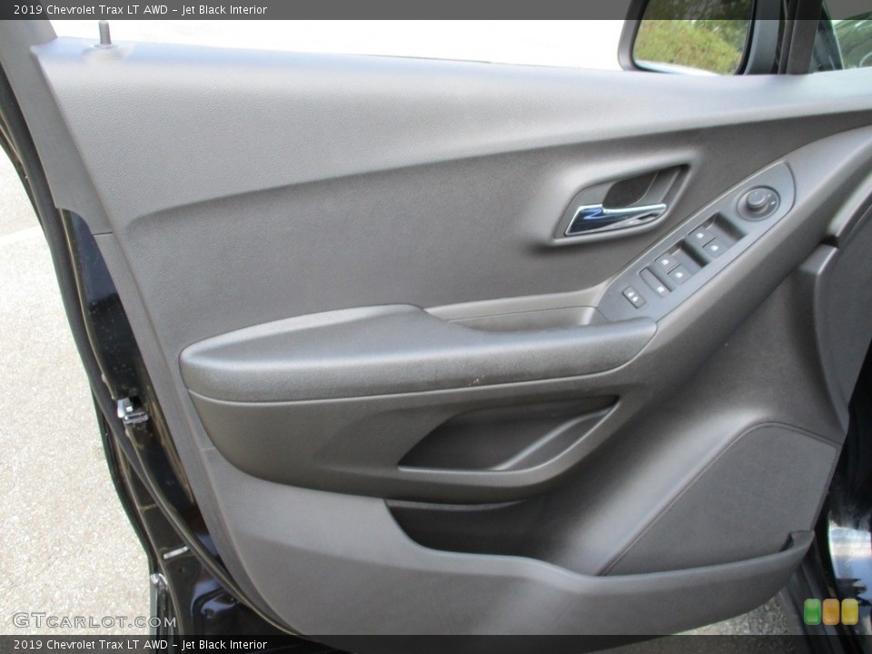 Jet Black Interior Door Panel for the 2019 Chevrolet Trax LT AWD #129497871