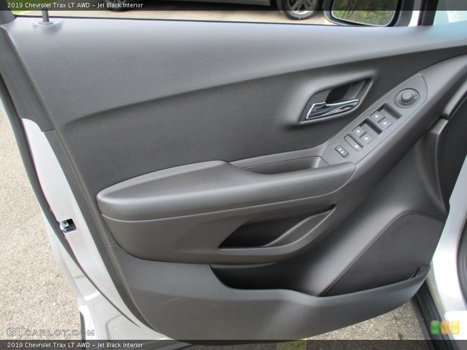 Jet Black Interior Door Panel for the 2019 Chevrolet Trax LT AWD #129498222