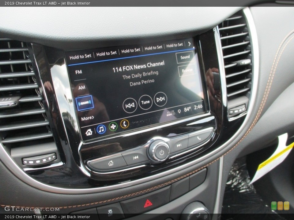 Jet Black Interior Controls for the 2019 Chevrolet Trax LT AWD #129498336