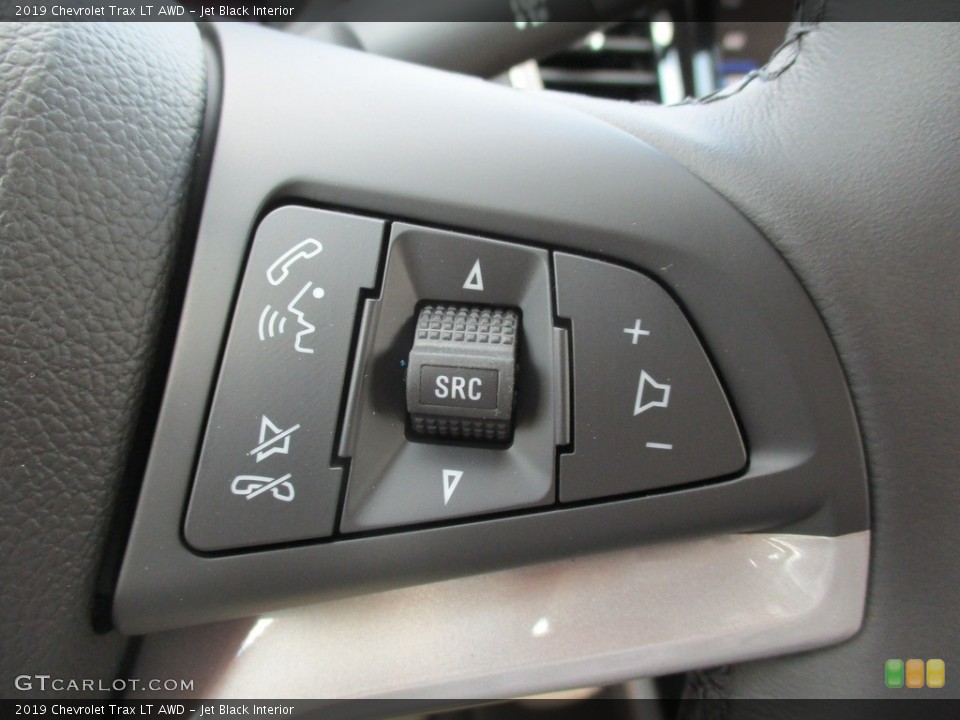 Jet Black Interior Controls for the 2019 Chevrolet Trax LT AWD #129498393