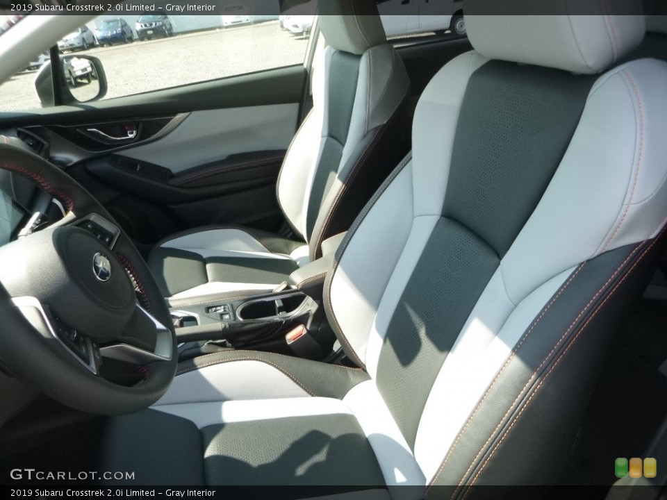 Gray Interior Front Seat for the 2019 Subaru Crosstrek 2.0i Limited #129500439