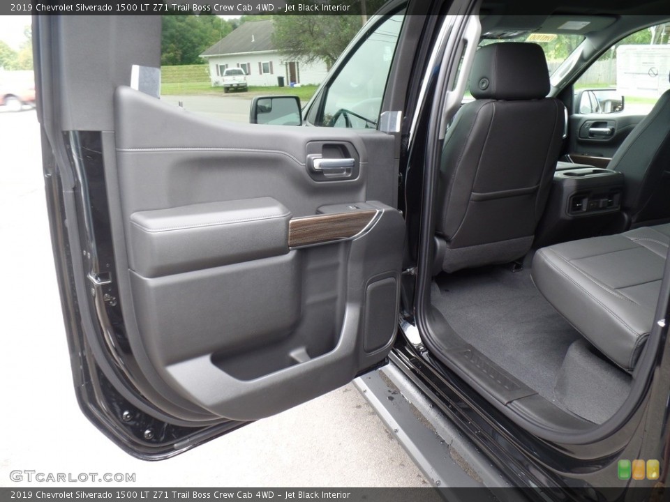Jet Black Interior Rear Seat for the 2019 Chevrolet Silverado 1500 LT Z71 Trail Boss Crew Cab 4WD #129508681