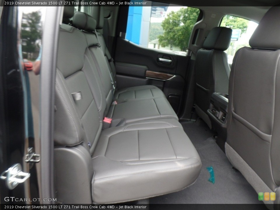 Jet Black Interior Rear Seat for the 2019 Chevrolet Silverado 1500 LT Z71 Trail Boss Crew Cab 4WD #129508821