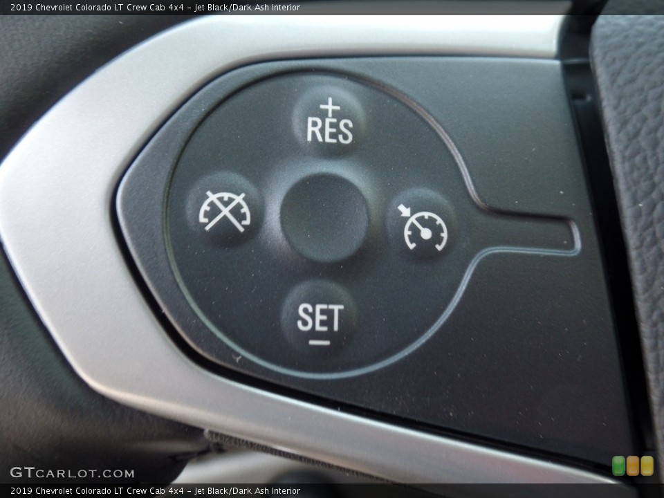 Jet Black/Dark Ash Interior Steering Wheel for the 2019 Chevrolet Colorado LT Crew Cab 4x4 #129509904