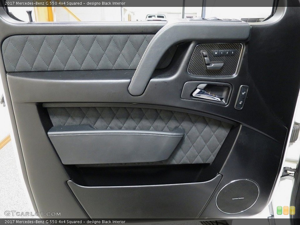 designo Black Interior Door Panel for the 2017 Mercedes-Benz G 550 4x4 Squared #129515052