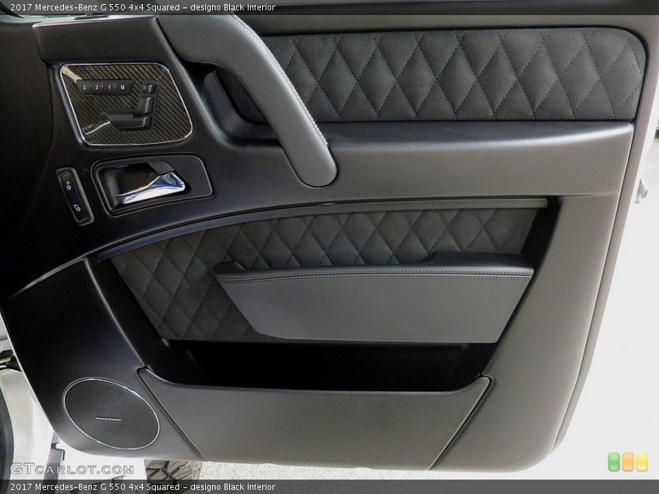 designo Black Interior Door Panel for the 2017 Mercedes-Benz G 550 4x4 Squared #129515058