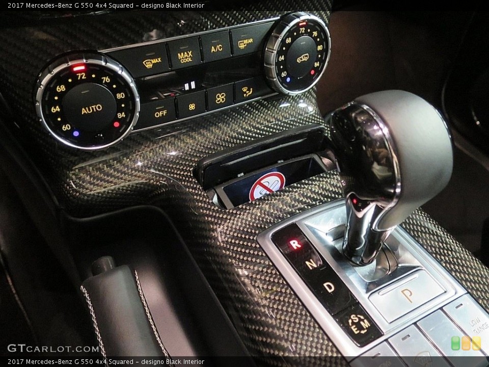 designo Black Interior Transmission for the 2017 Mercedes-Benz G 550 4x4 Squared #129515094