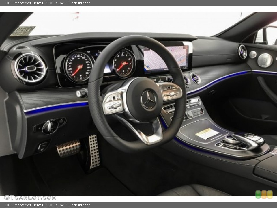 Black Interior Dashboard for the 2019 Mercedes-Benz E 450 Coupe #129516773