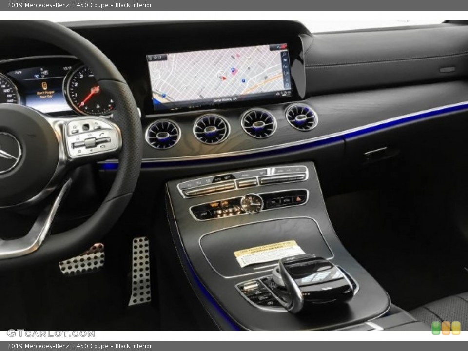 Black Interior Controls for the 2019 Mercedes-Benz E 450 Coupe #129516809