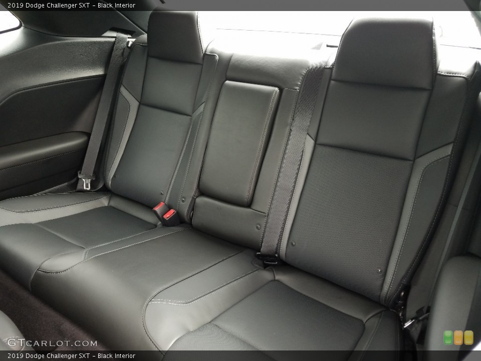 Black Interior Rear Seat for the 2019 Dodge Challenger SXT #129517100