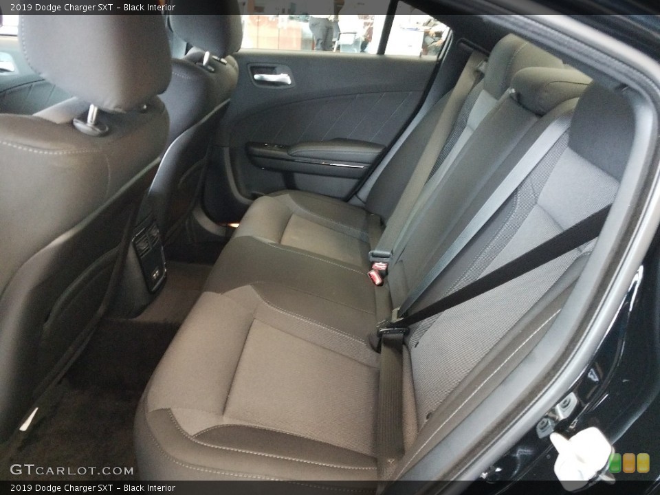 Black Interior Rear Seat for the 2019 Dodge Charger SXT #129519629