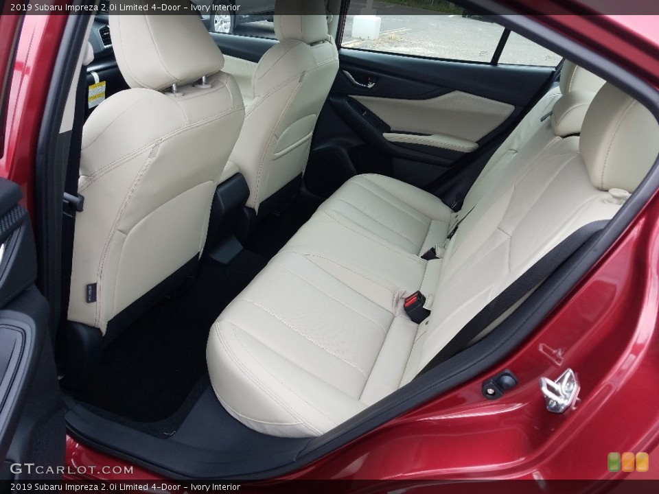 Ivory Interior Rear Seat for the 2019 Subaru Impreza 2.0i Limited 4-Door #129527123
