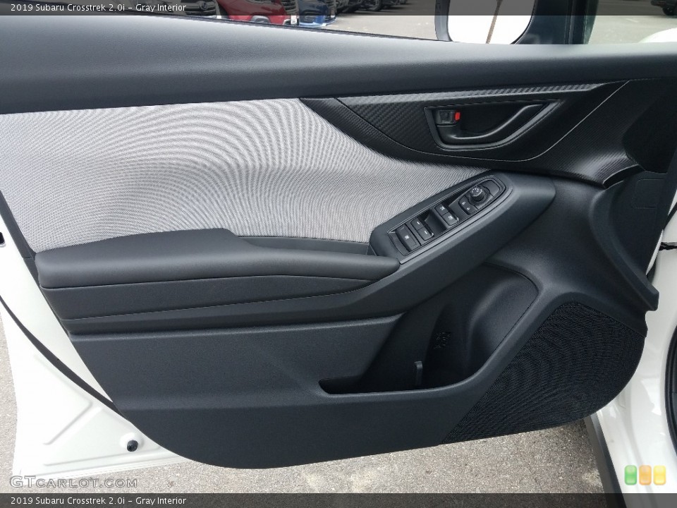 Gray Interior Door Panel for the 2019 Subaru Crosstrek 2.0i #129530555