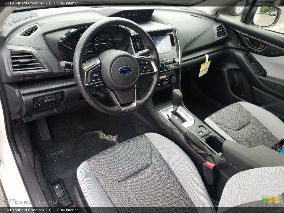 Gray Interior Photo for the 2019 Subaru Crosstrek 2.0i #129530588