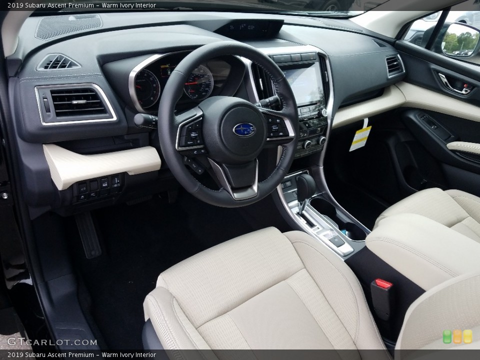 Warm Ivory Interior Photo for the 2019 Subaru Ascent Premium #129531254