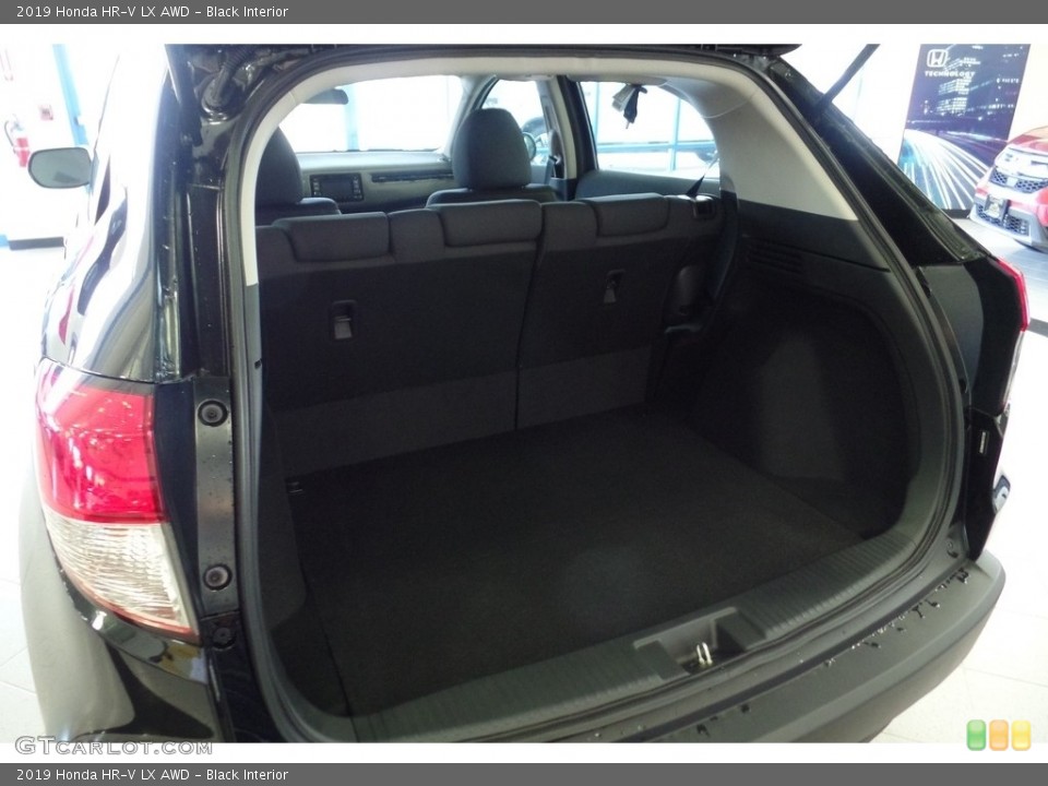 Black Interior Trunk for the 2019 Honda HR-V LX AWD #129531620