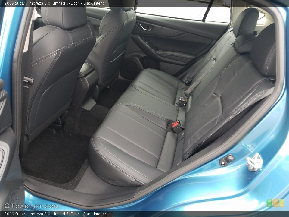 Black Interior Rear Seat for the 2019 Subaru Impreza 2.0i Limited 5-Door #129531635