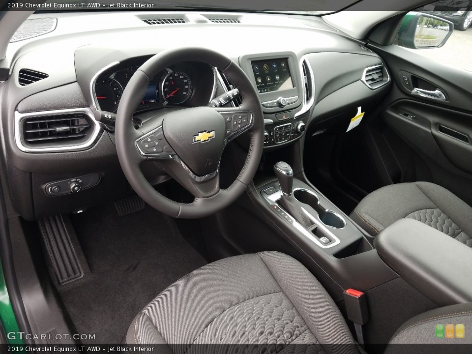 Jet Black Interior Photo for the 2019 Chevrolet Equinox LT AWD #129532415