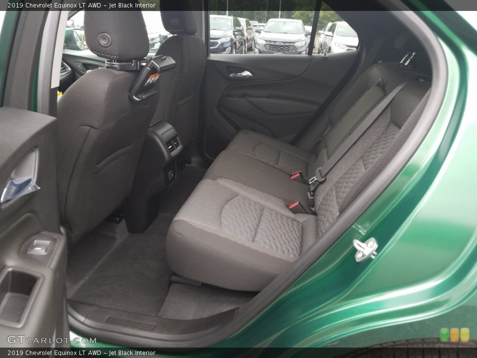 Jet Black Interior Rear Seat for the 2019 Chevrolet Equinox LT AWD #129532445