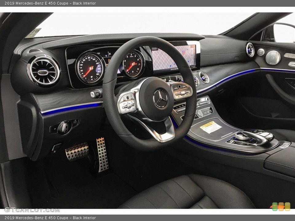 Black Interior Dashboard for the 2019 Mercedes-Benz E 450 Coupe #129542894