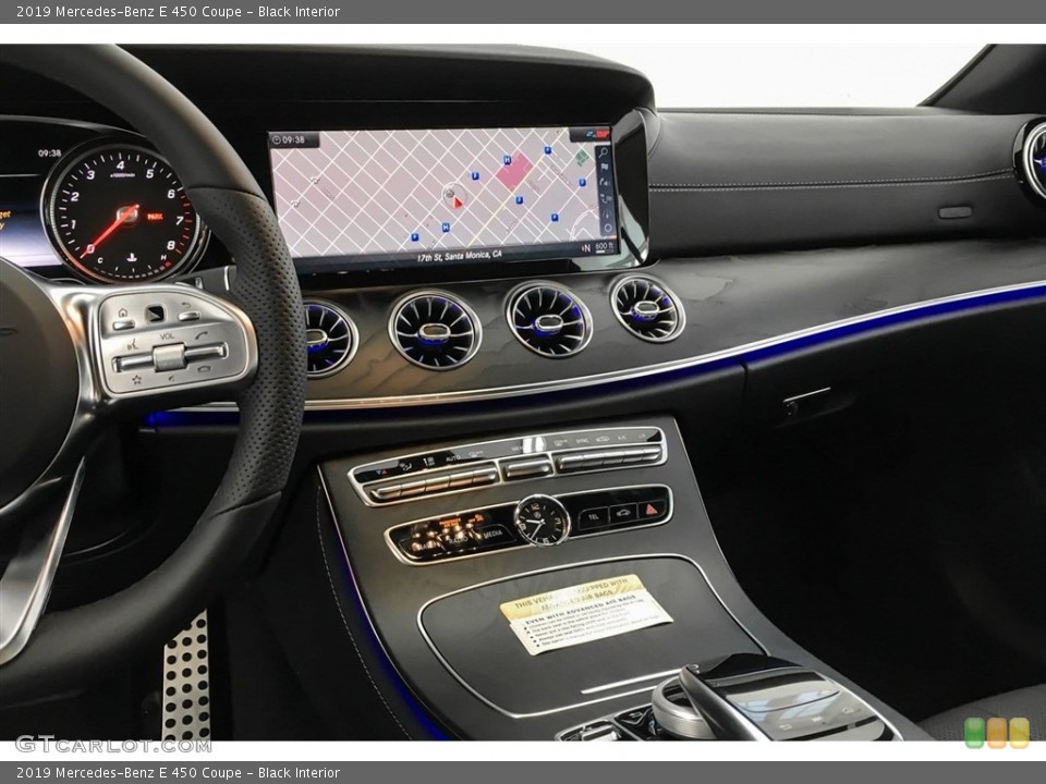 Black Interior Dashboard for the 2019 Mercedes-Benz E 450 Coupe #129542927