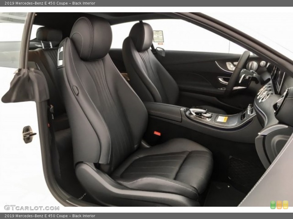 Black Interior Photo for the 2019 Mercedes-Benz E 450 Coupe #129543050