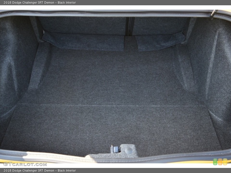Black Interior Trunk for the 2018 Dodge Challenger SRT Demon #129544910
