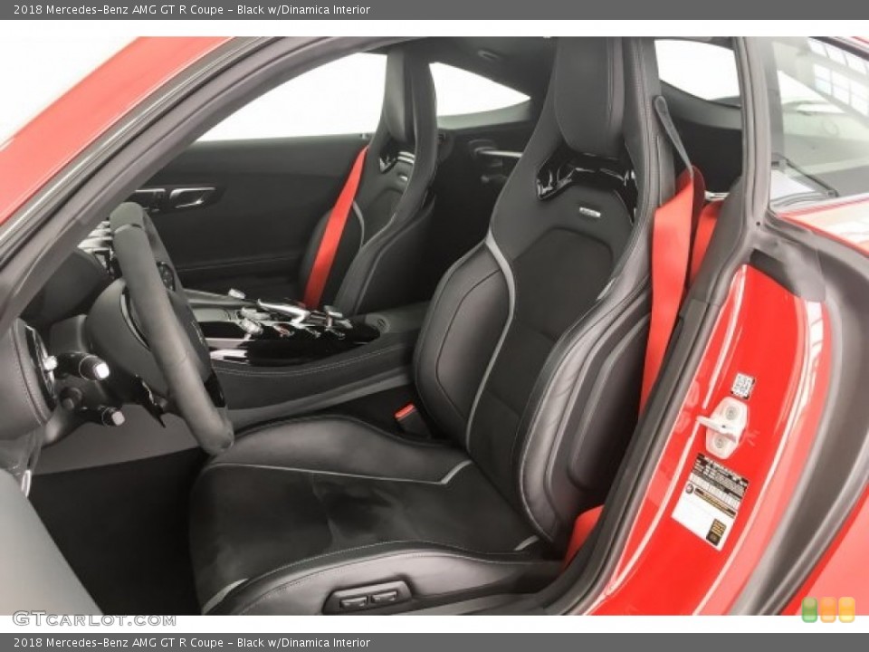 Black w/Dinamica Interior Front Seat for the 2018 Mercedes-Benz AMG GT R Coupe #129546629