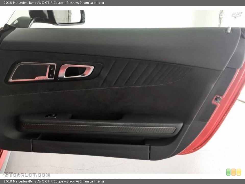 Black w/Dinamica Interior Door Panel for the 2018 Mercedes-Benz AMG GT R Coupe #129546893