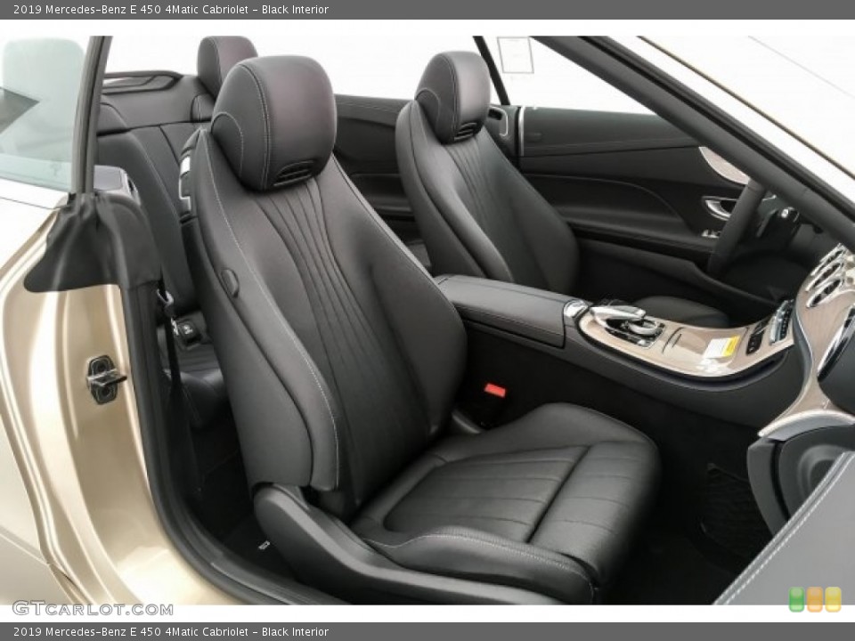 Black Interior Photo for the 2019 Mercedes-Benz E 450 4Matic Cabriolet #129547769