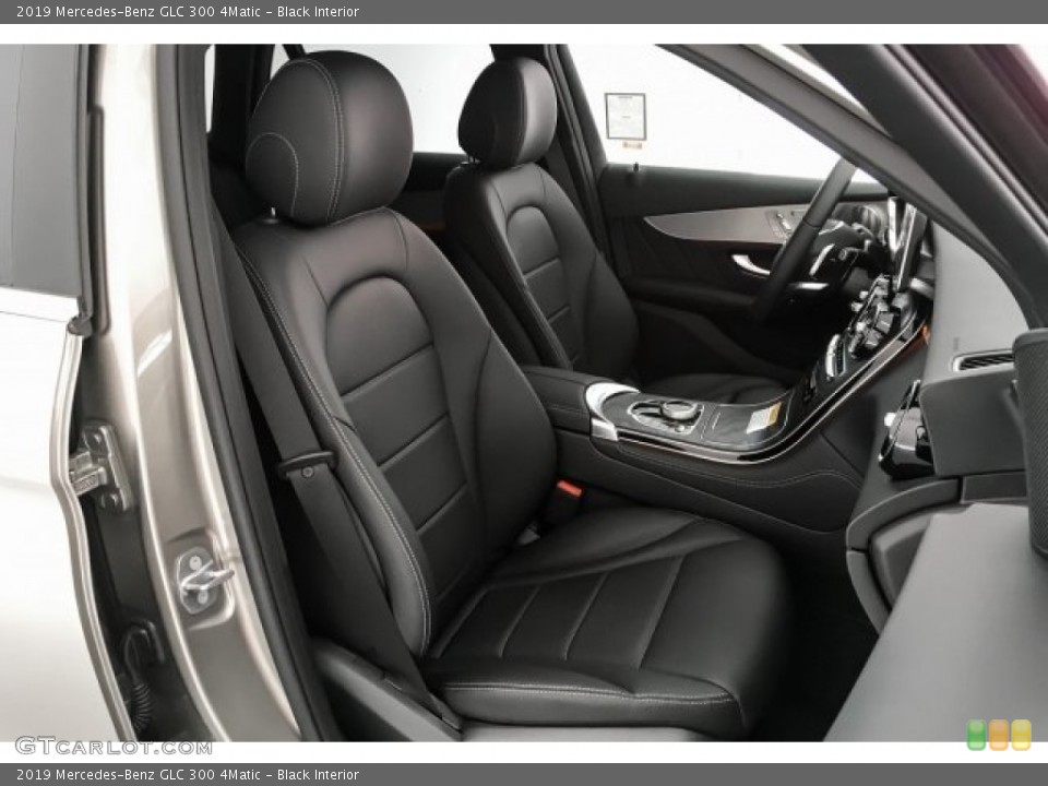 Black Interior Front Seat for the 2019 Mercedes-Benz GLC 300 4Matic #129551756