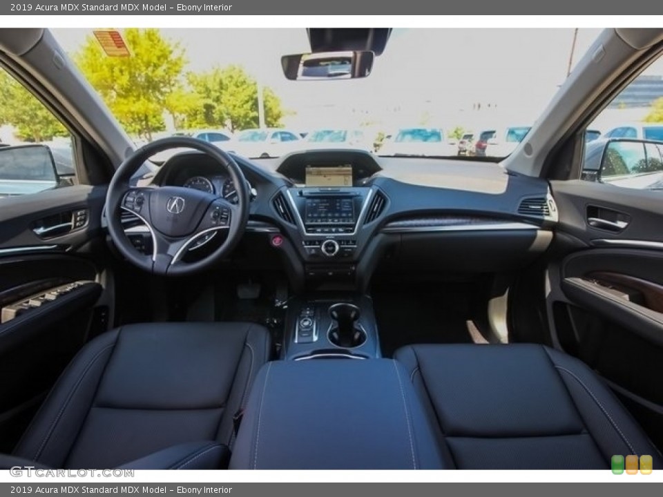 Ebony Interior Dashboard for the 2019 Acura MDX  #129552368
